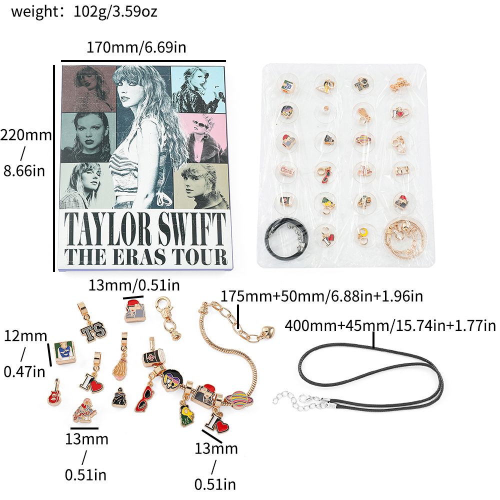 24-Grid Surprise Bracelet Bead Set